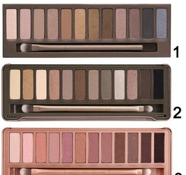 

Hot Eyeshadow Palette The 1st 2nd 3rd Generation Makeup Newest 12 Colors Cosmetic Shimmer Matte Eye Shadow With Brush