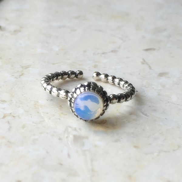 

925 sterling silver plated rings finger birthstone european elegant fashion jewelry for women ring wedding party birthday yd, Golden;silver
