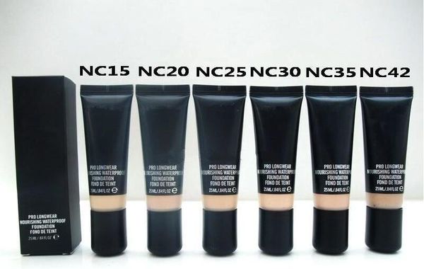 

2017 new makeup new m brand pro longwear nouri hing waterproof foundation fond de teint 1pc hipping