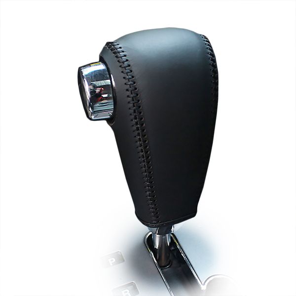 

leather gear cover kia sorento 2007 automatic gear cover genuine leather gearshift cover car styling diy auto interior accessories