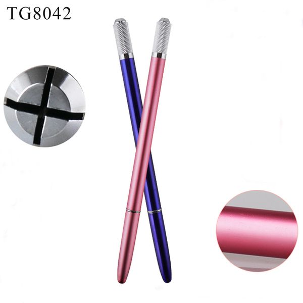 

popular permanent makeup accessories 3d embroidery manual pen aluminium alloy for microblading tattoo pen eyebrow/lip