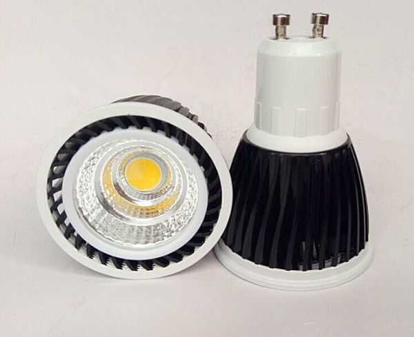 

factory wholesale price dimmable 5w warm cold white/white cob led spot lamp gu10 mr16 e27 led bulb light ac85-265v/ac110v/ac220v