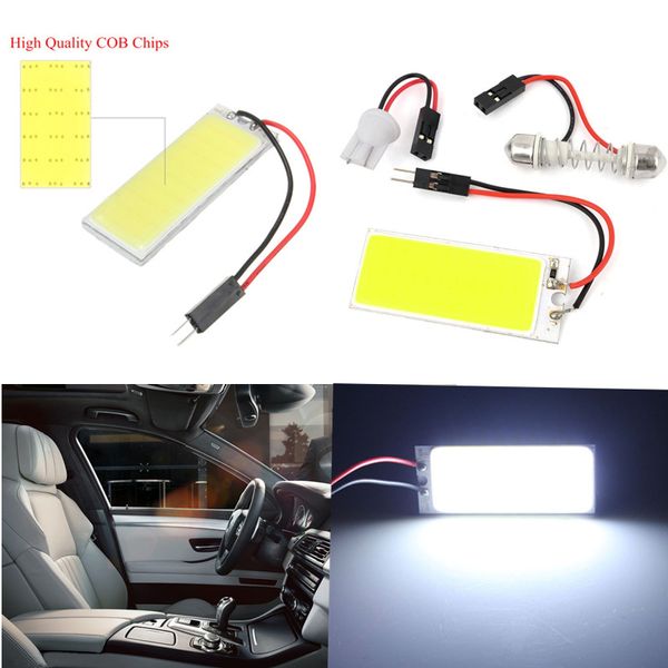 Super White 36 Cob Led Panel Hid Bulb Car Vehicle Interior Map Dome Door Lights Diy Led Retractable Work Light Led S Light From Hobo068 13 77