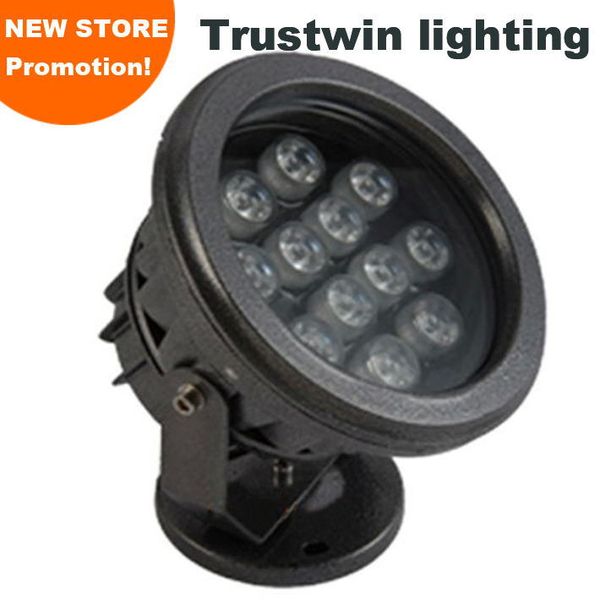 Outdoor Led Ground Spotlight 12w 18w 24w 36w Earth Concrete Cement Spot Light Projection Projector Flood Bulb