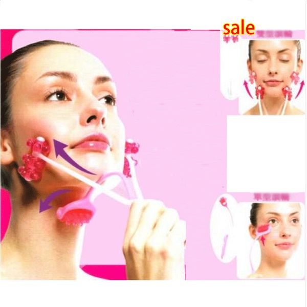 

2 in 1 face neck chin roller massage remove line for women with high quality