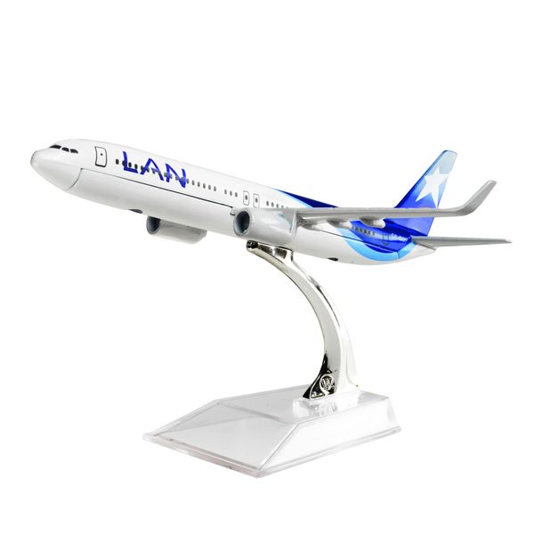 

Новые горячие продажи 1: 400 LAN Airlines Boeing 737 Чили 16 см сплава металла модель самолета р