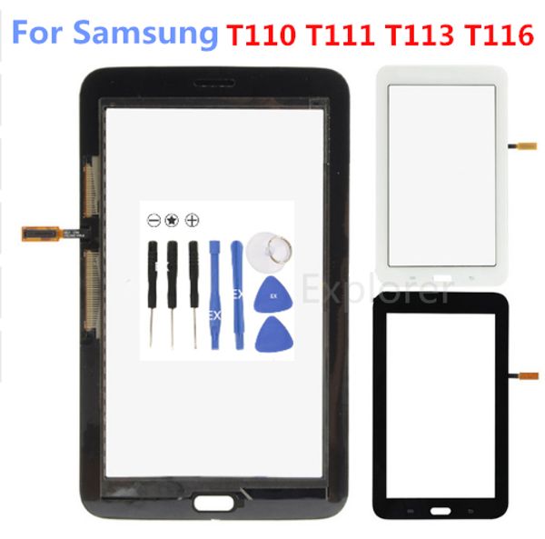 

Touch Glass Panel для Samsung Galaxy Tab 3 7.0 Lite SM-T110 T111 T113 Tab 4 Lite T116 3G WiFi Сенсорный экран дигитайзера