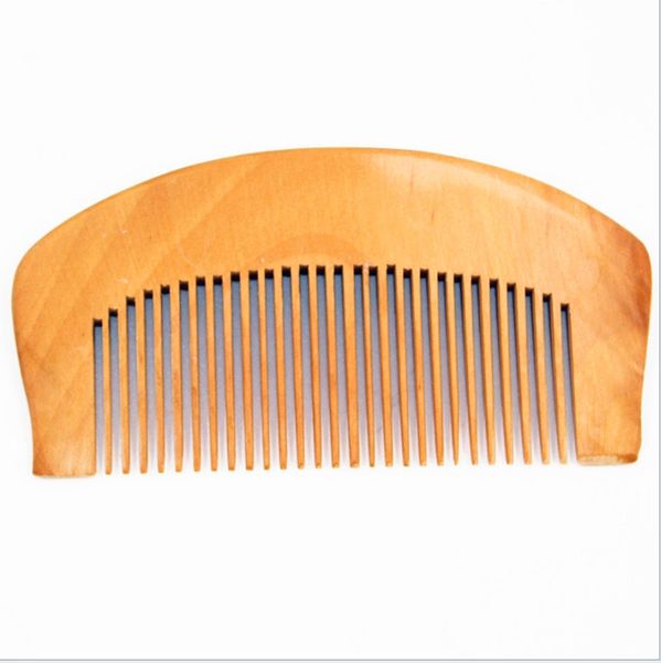 Маленькая деревянная гребня антистатическая портативная здравоохранение косметическая CMB оптовые волосы щетки