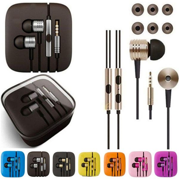 

Новый Xiaomi второй Поршень наушники наушники наушники-вкладыши с микрофоном Пульт