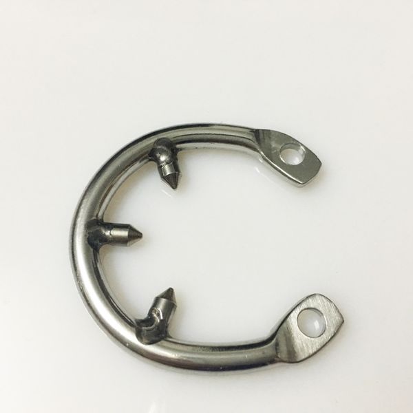 

chastity anti-off spike ring men new new steel stainless design for for devices cage chastity jlulg