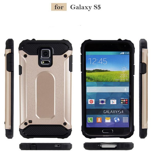 

Slim Armor Hybrid Tough Case Heavy Duty Defender Cover Shockproof Protector for Samsung Galaxy note 5 4 3 S5 S3 S4 G530 A9 pro