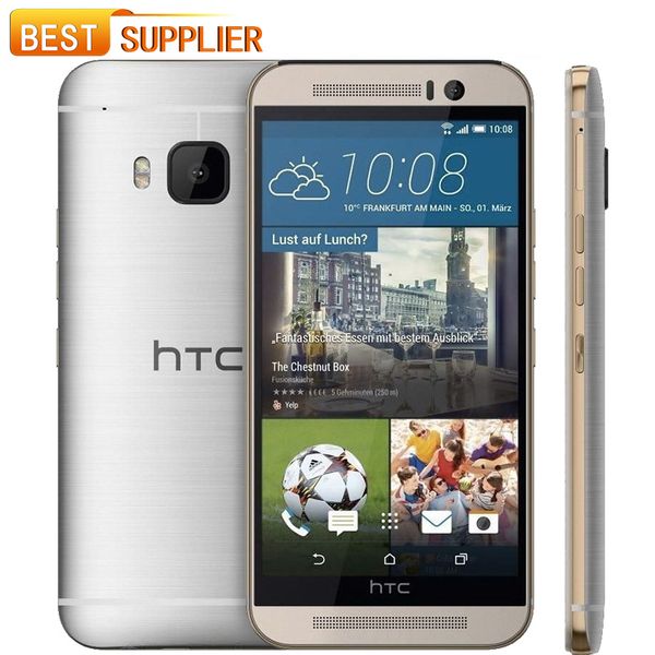 Original HTC ONE M9 entsperrtes Mobiltelefon Quad-Core 5,0 Zoll Touchscreen Android GPS WIFI 3 GB RAM 32 GB ROM Kostenloser Versand