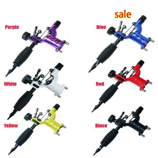 

2016 promotion real pro professional rotary tattoo machine shader & liner 7 colors assorted motor gun kits supply for artists