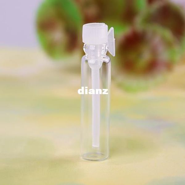 

1ml glass vials laboratory small empty bottles perfume liquid oil fragrance