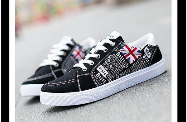

2016 new fashion men's shoes. men's shoes wholesale. fashion canvas shoes. gym shoes. flat shoes. lazy shoes. casual shoes, Black