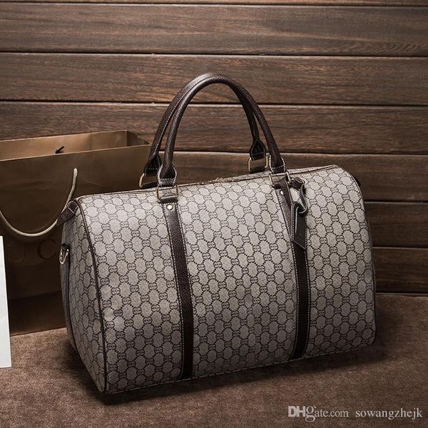 

large capacity women travel bags famous classical designer men shoulder duffel bags carry on luggage keepall discount