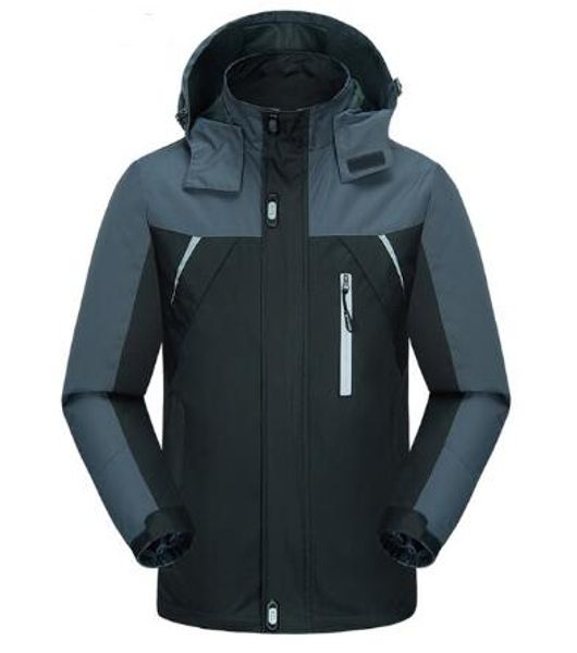 

spring jackets men's coats 4xl casual hooded mens windbreaker windproof waterproof brand male jackets a001, Black;brown