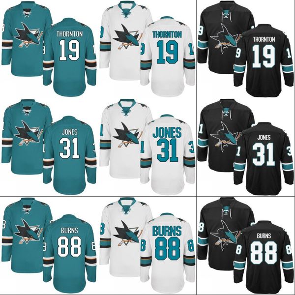 

Youth San Jose Sharks Jersey #8 Joe Pavelski #19 Joe Thornton #20 Marcus Sorensen #38 Micheal Haley #50 Chris Tierney Hockey Jerseys