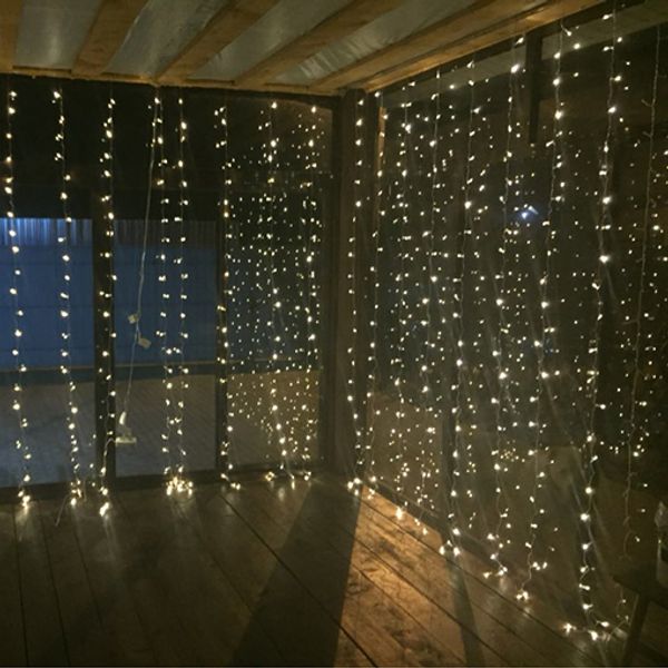 

wholesale-3mx3m 300leds icicle led curtain string fairy light 300bulb xmas christmas wedding out home garden party garland decor 110v 220v