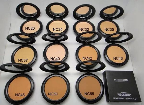 

2017 ale mc makeup tudio fix face powder plu foundation powder 15g 10 pc b726