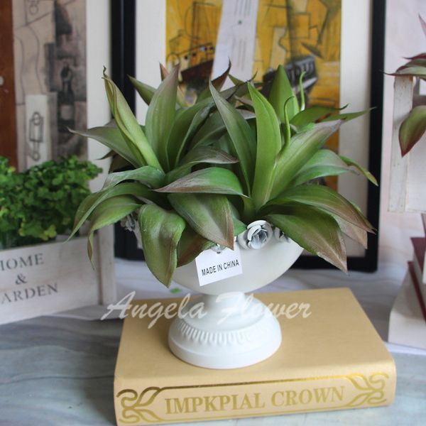 

wholesale- lifelike artificial fleshiness cactus succulent plant bonsai local landscape agavaceae decorative flower home balcony decor