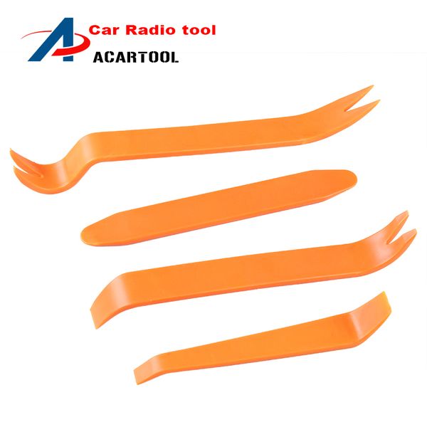 Otomatik Araba Radyo Paneli Kapı Klip Paneli Döşeme Dash Ses Sökülmesi Montaj PRY Onarım Aracı 4 PCS Taşınabilir Pratik 270c Set