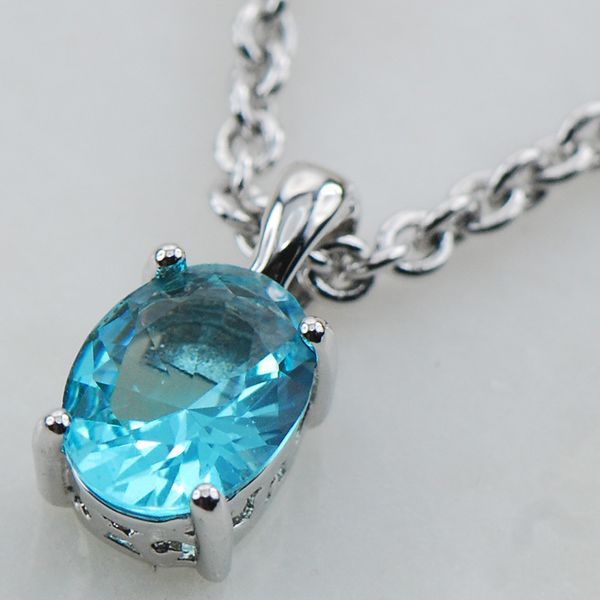 

wholesale-aquamarine 925 sterling silver stud pendant pp05 this item min order is $10