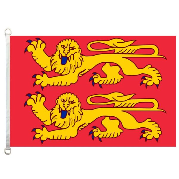

good flag normandie flags banner 3x5ft-90x150cm 100% polyester country flags, 110gsm warp knitted fabric outdoor flag