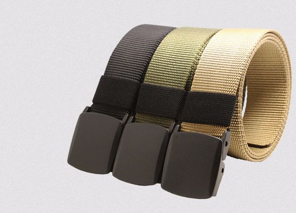 

Automatic Buckle Nylon Belt Male Army Tactical Belt Jeans Mens Luxury Waist Designer Belts Men High Quality Strap Ceinture Femme