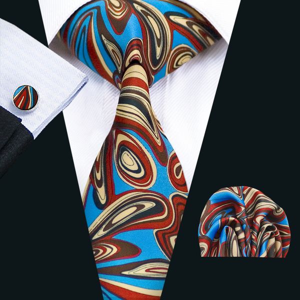 

new arrival wedding tie with cufflinks hanky men's classic stylish blue red flower tie formal business wide tie n-1275, Black;blue