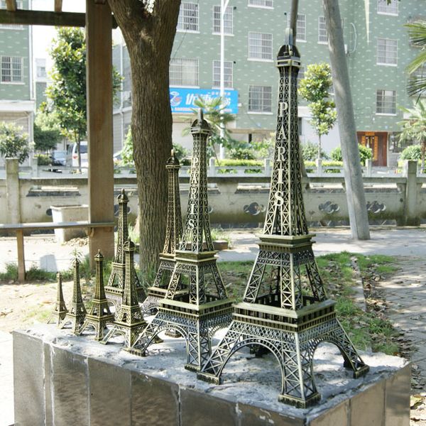2020 Popular France Paris 3d Eiffel Tower Model Alloy Eiffel Tower