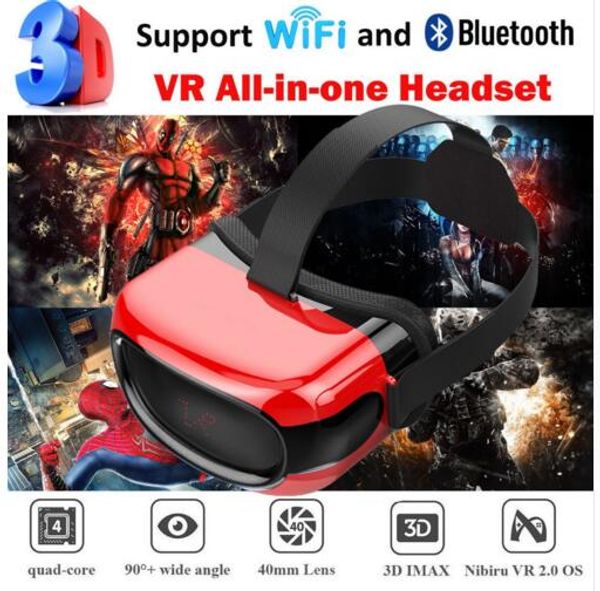 

cawono все в одном 3d vr glassess гарнитура vr box с wi-fi bluetooth 4.0 виртуальная реальность для xiaomi android смартфонов 5.1