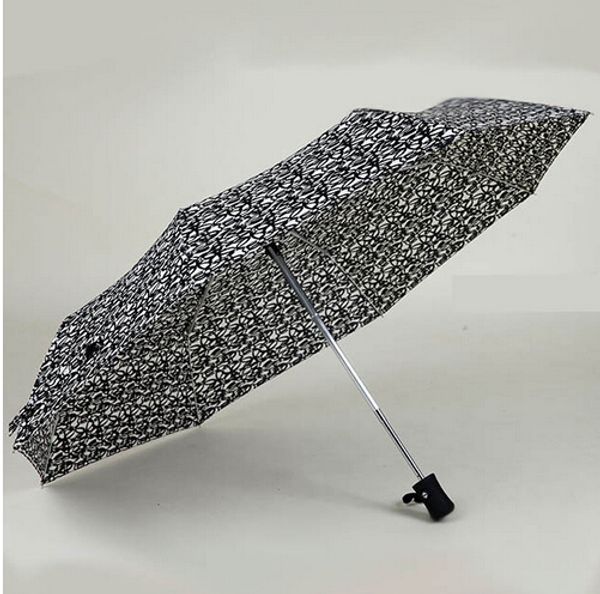 

wholesale ladies fully-automatic umbrella fashion three folding compact big rain umbrella new 6 designs ing