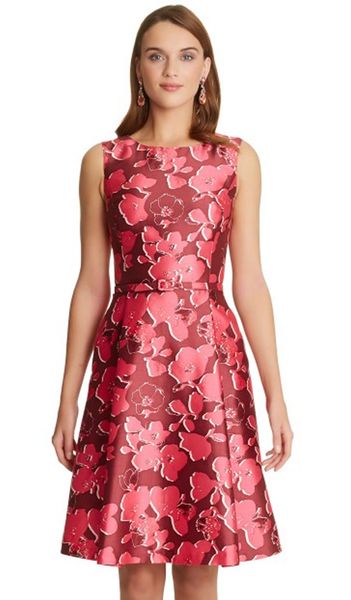 

flower print women a-line dress sleeveless casual dresses 094a700-2, Black;gray