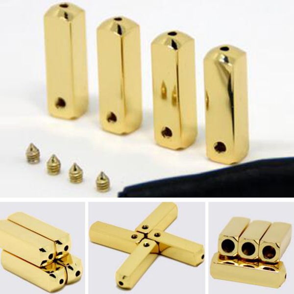 

Новый 4 шт. шнурки металлические головки золота / серебра шнурки советы для кроссо