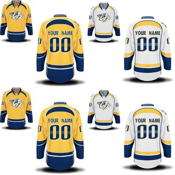 

Nashville Predators Jersey S-5XL Personalized Customized Jerseys With Any Name and Any Number 100% Stitched Embroidery Logos Hockey Jerseys
