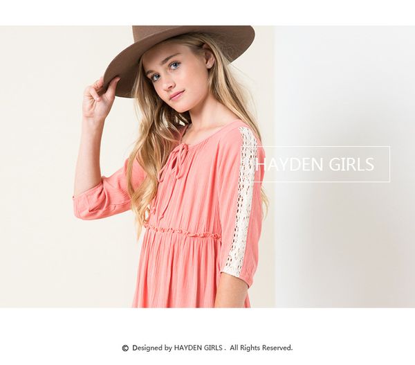 

tassels children dresses new autumn style baby girls europe and america dress cute semi long sleeve dress lovely princess dress wholesale, Red;yellow