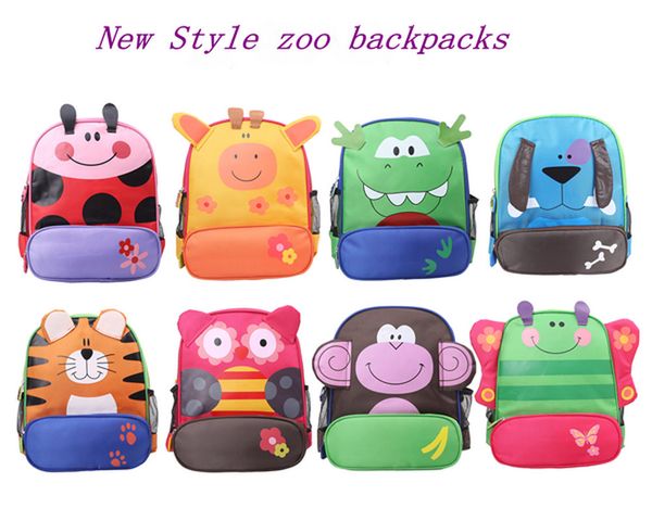 

baby cartoon preschool bag school backpack children school bags kids daypack baby gifts 8 styles waterproof factory sales