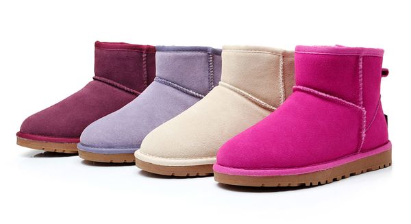 

2017 wgg women's classic tall boots womens boot snow boots winter leather boot us size 5---13, Black