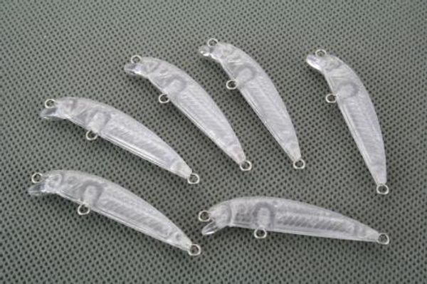 

20PCS wholesale UNPAINTED FISHING LURES JOINTED CRANKBAIT BODIES 2.6g