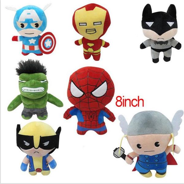 mini superhero plush toys