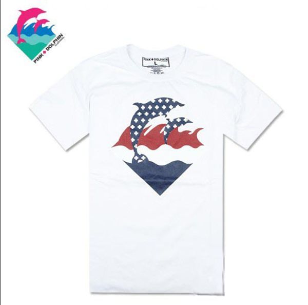 

Розовый дельфин-футболки номер Новая Европа и американские мужчины / мальчик футболка 3D мода печати человек наблюдает метеоритный дождь пространство галактики футболка