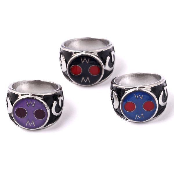 

High quality Vintage Men's Alloy Rings Pop Punk cartoon game male Ring For Fashion mens Jewelry