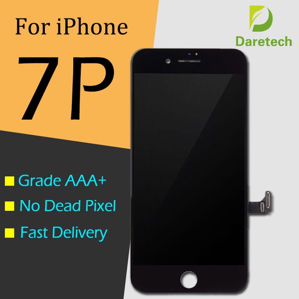 

for iphone 7 plus lcd display black and white grade a +++ &touch screen digitizer full assembly with dhl