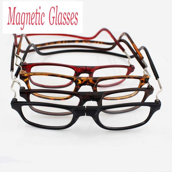 

Folding magnetic reading gla e with diopter 1 0 1 5 2 0 2 5 3 0 3 5 4 0 men women pectacle old people 4 color