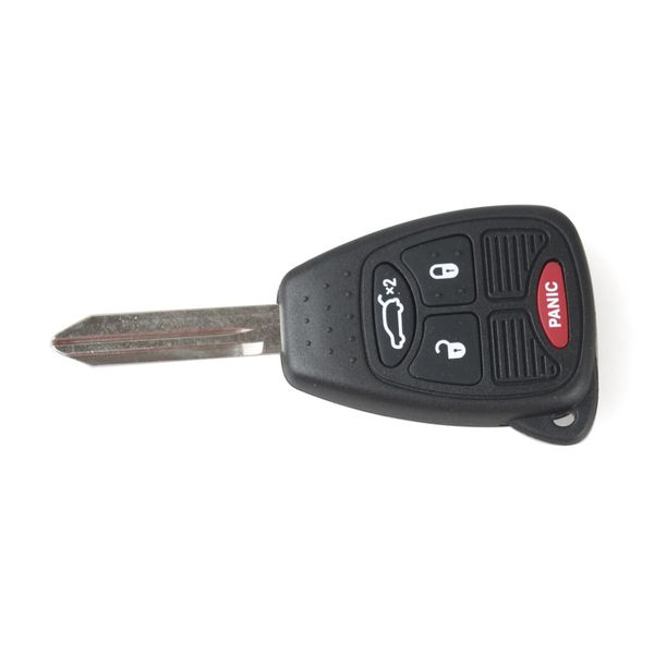 

guaranteed 100% 4buttons replacement keyless car remote head key fob transmitter van uncut blade for dodge ing