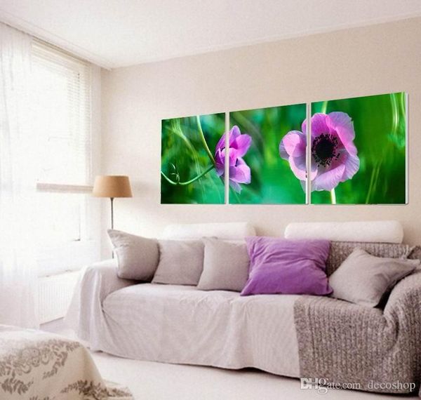 

современный красивый цветок прекрасный цветочный живопись giclee печать на холсте home decor wall art set30285