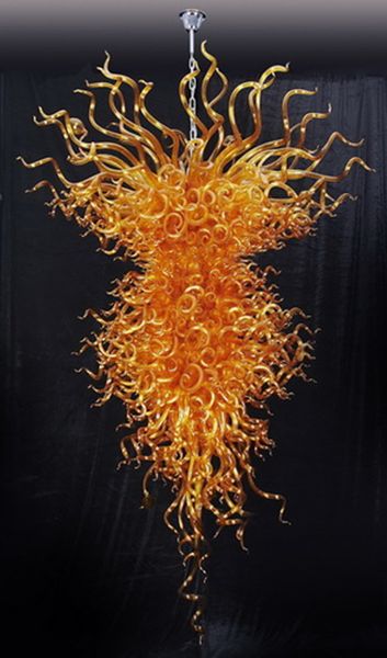 

amber handmade blown glass chandelier modern murano glass pendant light american pride chandelier with led bulbs