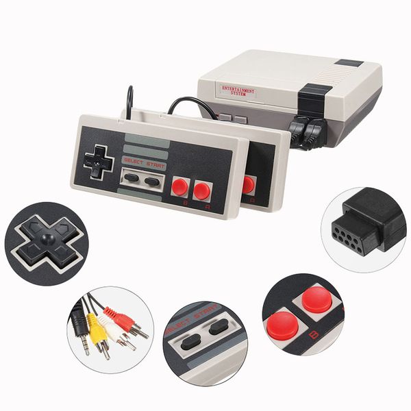 

new arrival mini tv game console video handheld for nes games consoles with retail box dhl free