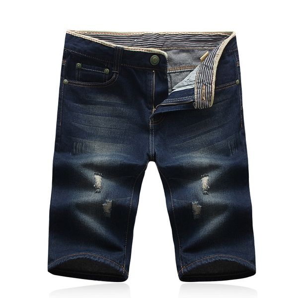 

wholesale-mens joggers short denim mens cargo shorts 28-44 f0071 hole bermuda shorts men, White;black